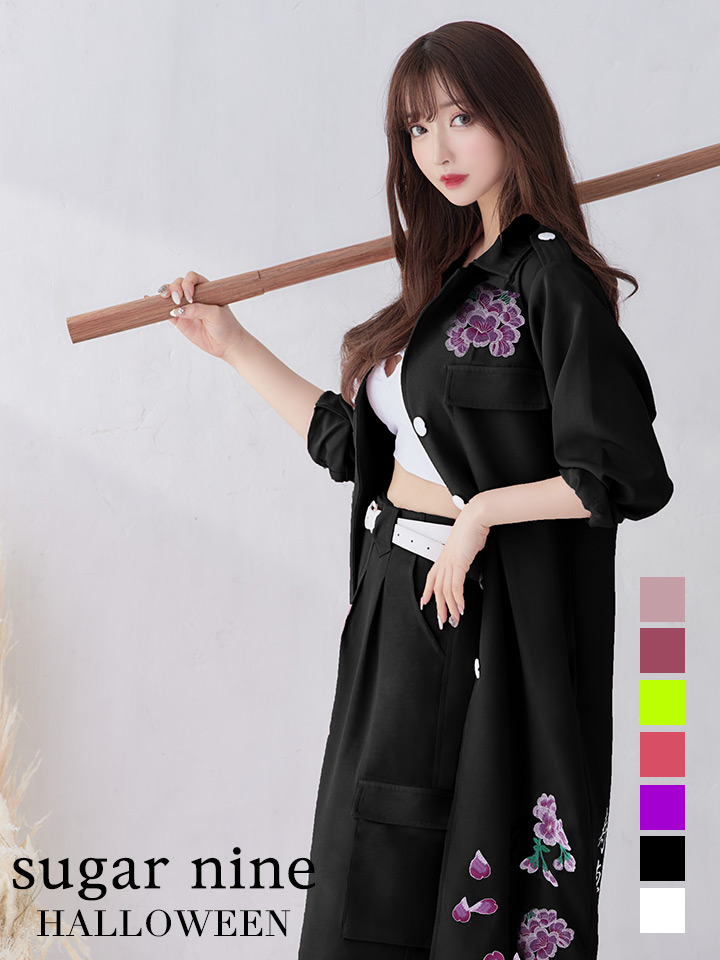 即日発送】特攻服コスプレセット【sugar nineハロウィン4点セット】【S