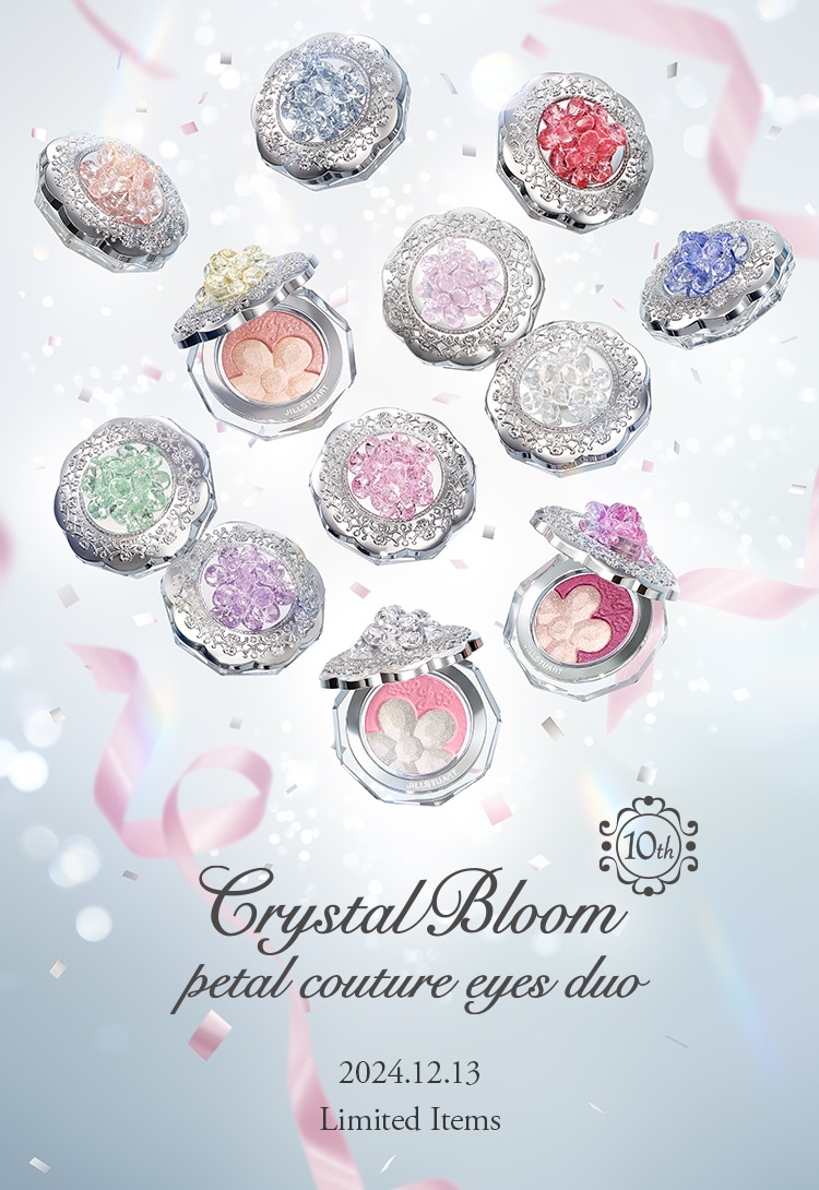 JILL STUART Crystal Bloom petal couture eyes duo Limited Items