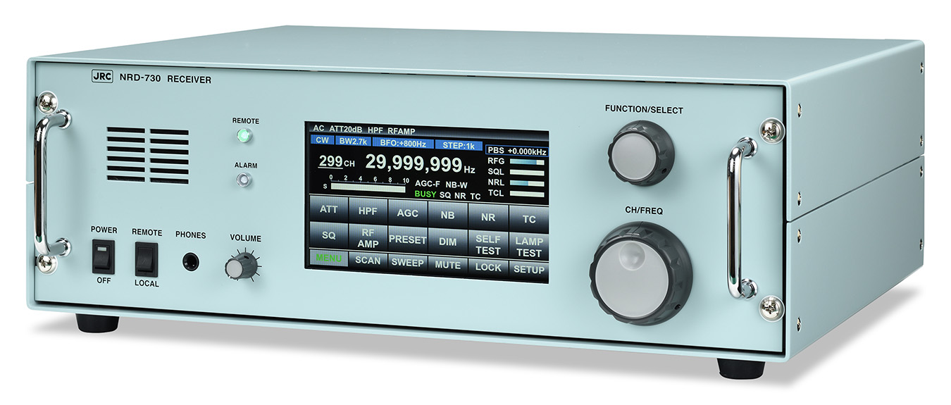 MF/HF受信機 NRD-730｜JRC 日本無線株式会社
