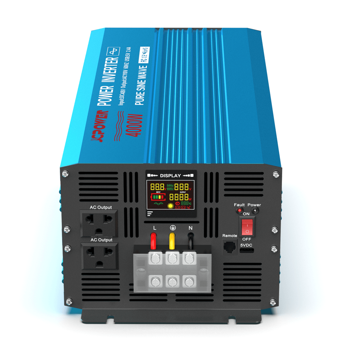 高品質電源 4000 ワット純粋な正弦波インバーター新エネルギー