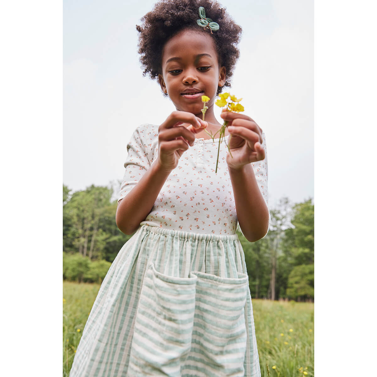 Soor ploom Emelia skirt Emelia Skirt in Stripe by Soor Ploom