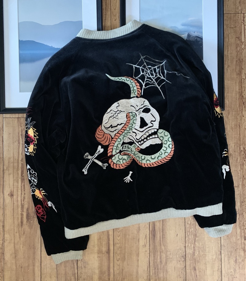 TAILOR TOYO（テーラー東洋） スカジャン 蛇髑髏 TT10797の買取実績