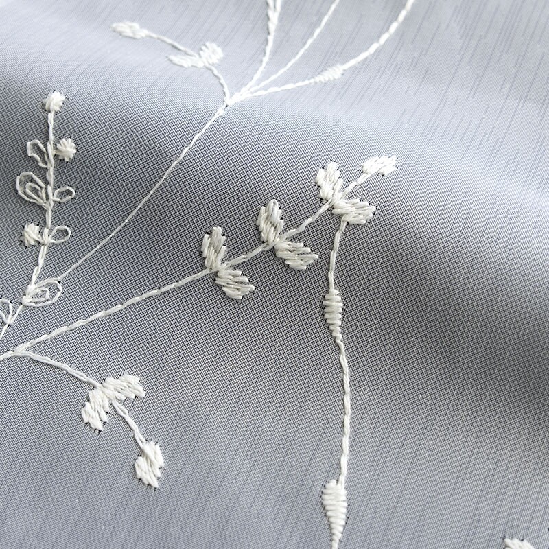 ヴィヴィアン レースカーテン JE-92879 ホワイト ｜ジャストカーテン