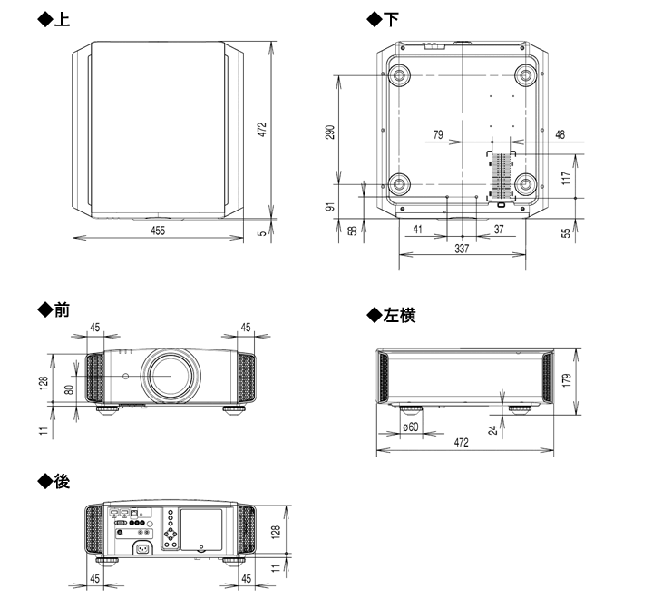 D-ILAホームシアタープロジェクター DLA-X30 | プロジェクター | JVC