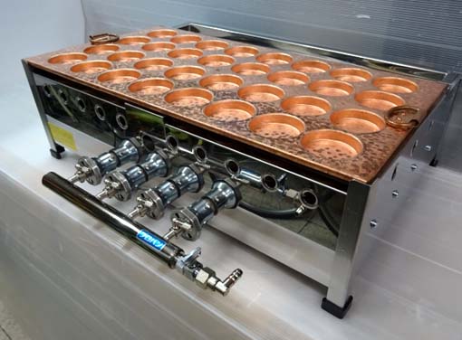 大判焼器・回転焼器 小32穴 プチ大判焼き ミニ大判焼き