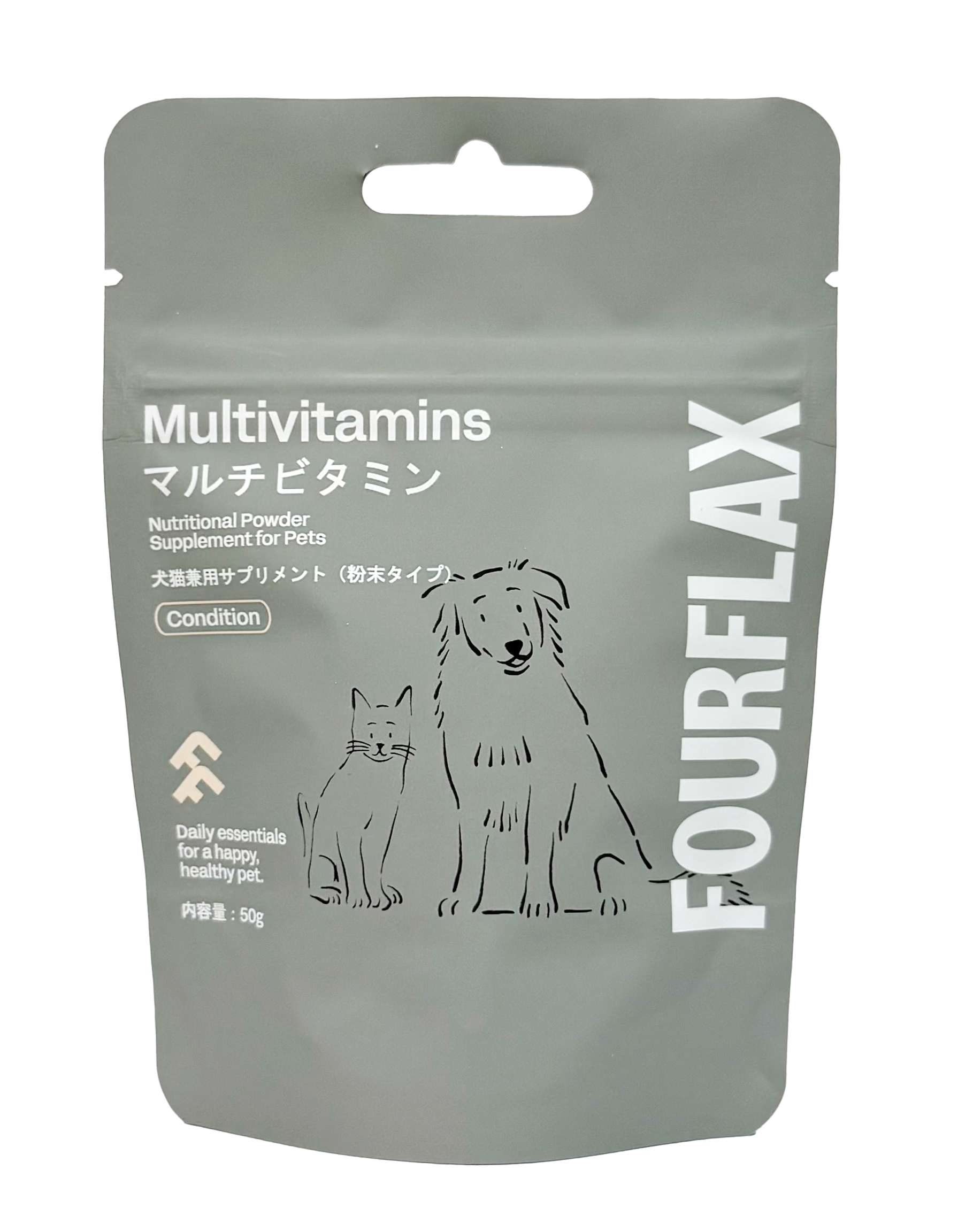 FOURFLAX ダイジェスト-エイド+プロバイオティクス（犬猫兼用