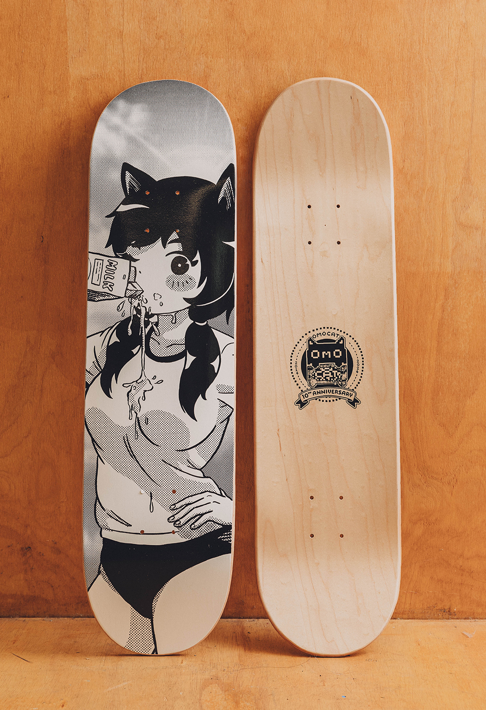 MILKGIRL Skate Deck – OMOCAT