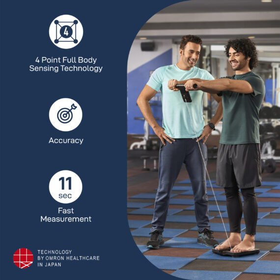 Buy Omron HBF 702T Bluetooth Body Composition Monitor Online at