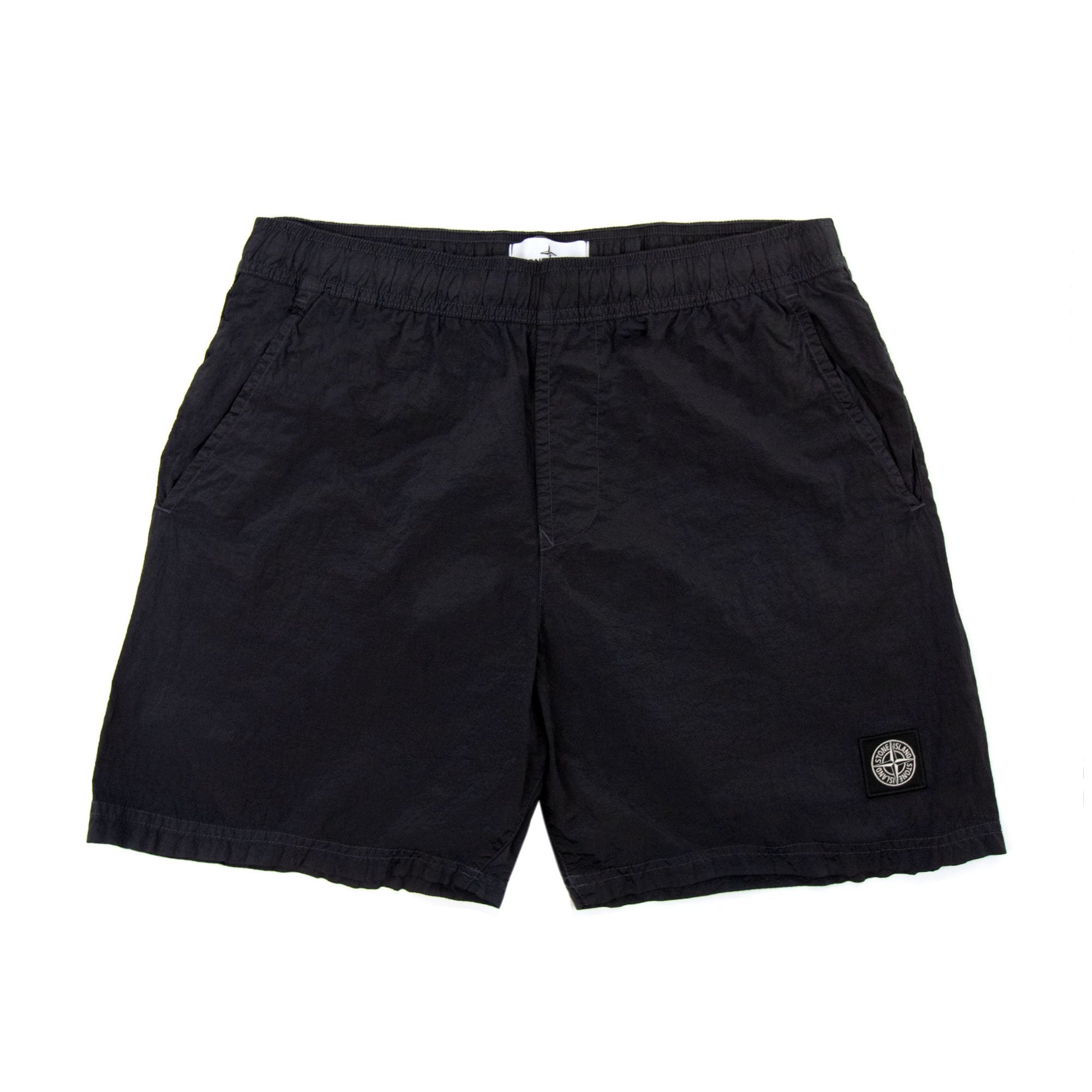 Stone Island B0943 Nylon Metal Swim Shorts Black V0029 | ONU