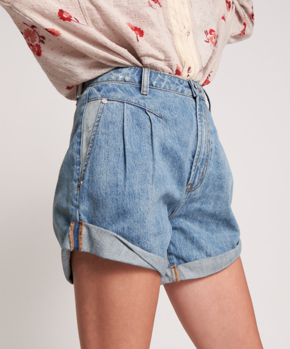 Streetwalkers High Waist 80S Fit Denim Shorts - Venice | One