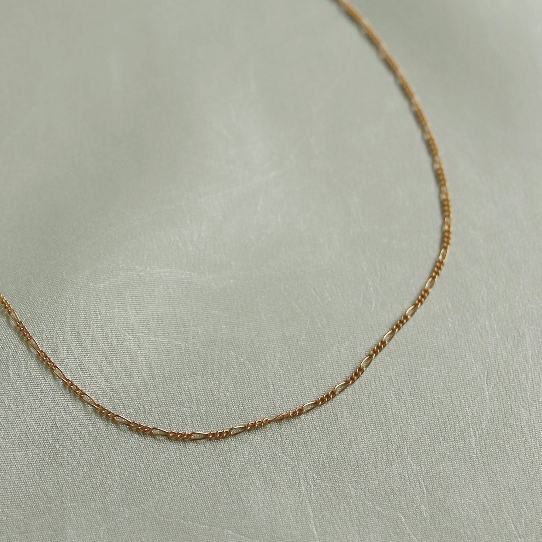 予約】フィガロチェーンネックレス GD 50cm