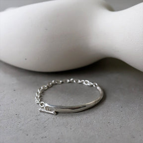 カフチェーンブレスレット SV-M-