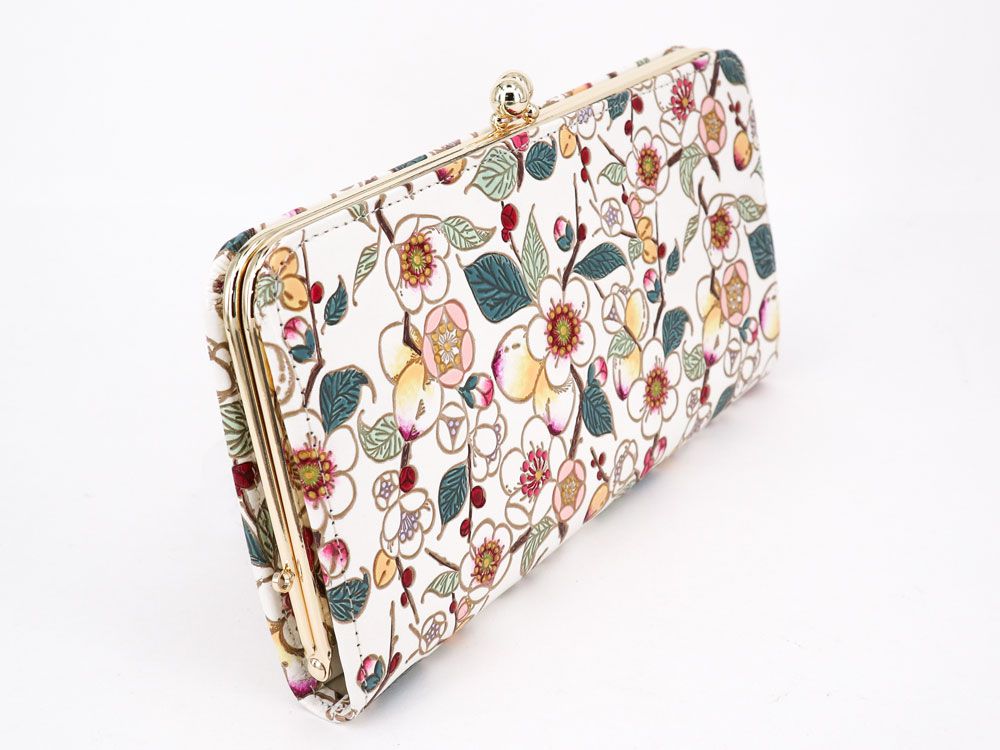 完売【予約限定】梅花（メイホア）がま口長財布［t］