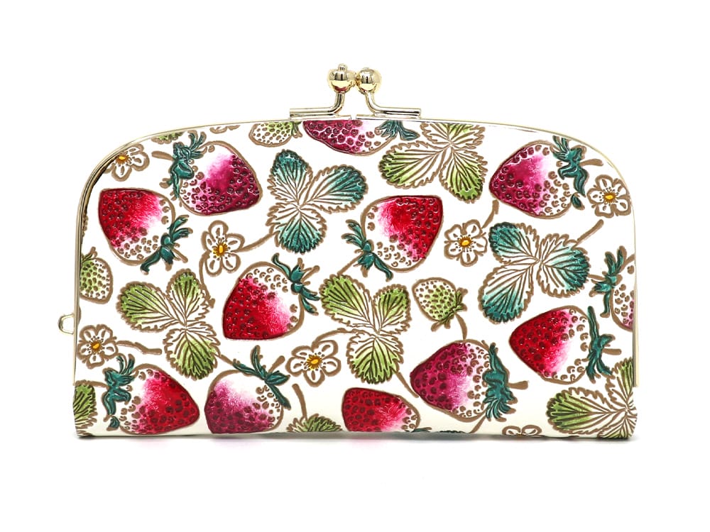 いちご 天溝がま口［t］