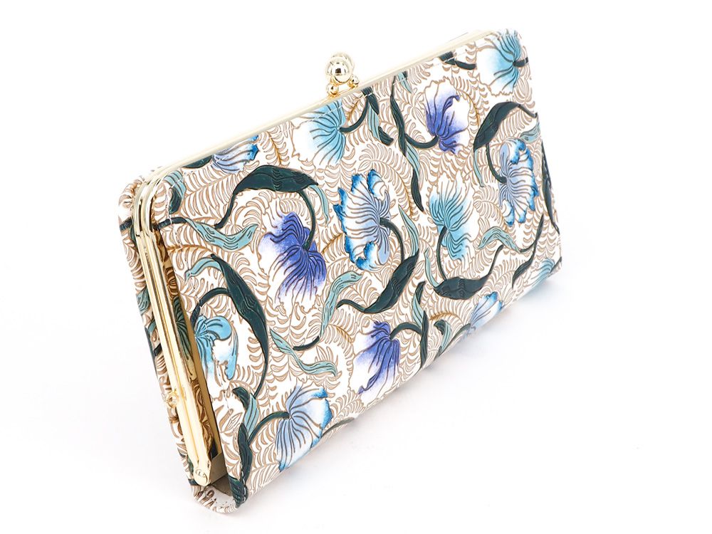 限定品サンプル】がま口長財布