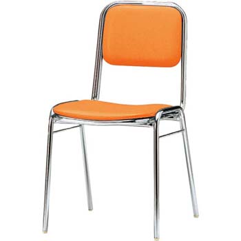 FSC-300-GR 藤沢工業 食堂用チェア ビニールシート張り グリーンの通販