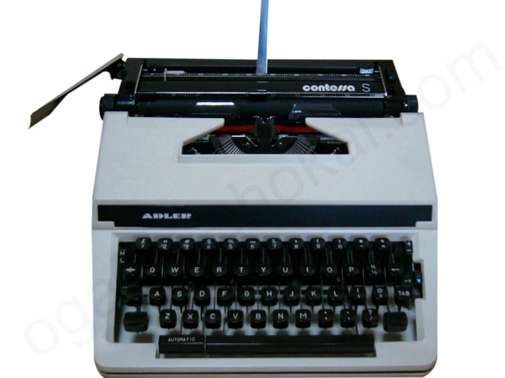 Adler Contessa S 中古タイプライター｜タイプライター専門店の尾河商会