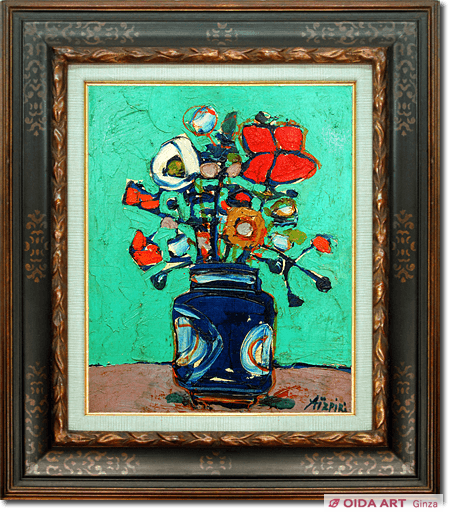 アイズピリ 青い花瓶の花 | 絵画など美術品の販売と買取 | 東京・銀座