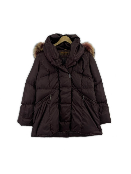 BALMAIN ダウンジャケット ダウンコート フィンランドラクーンファー