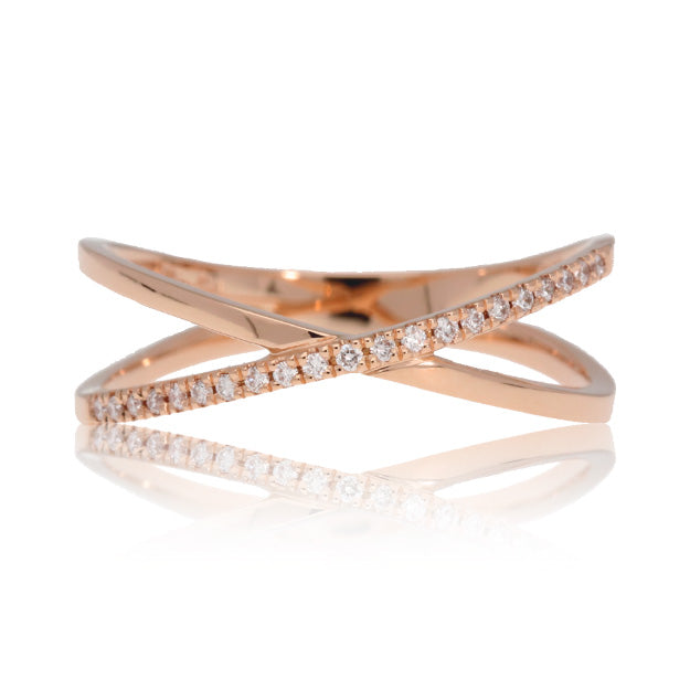 K18/Pt「セーシェ」リング｜【オレフィーチェ】Orefice