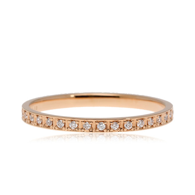 K18/Pt「スタンツァ」リング｜【オレフィーチェ】Orefice