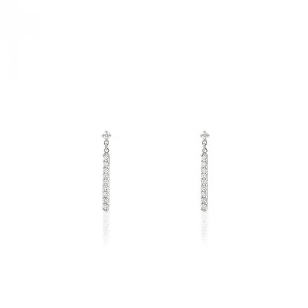 K18/Pt「カレン」 ピアス｜【オレフィーチェ】Orefice