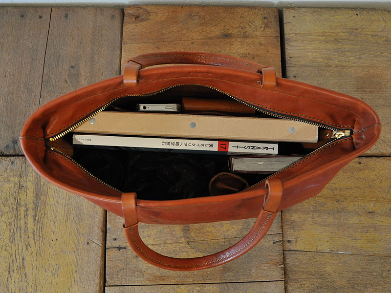 ファスナー式の肩掛けトート(G-33) | Organ＜オルガン＞