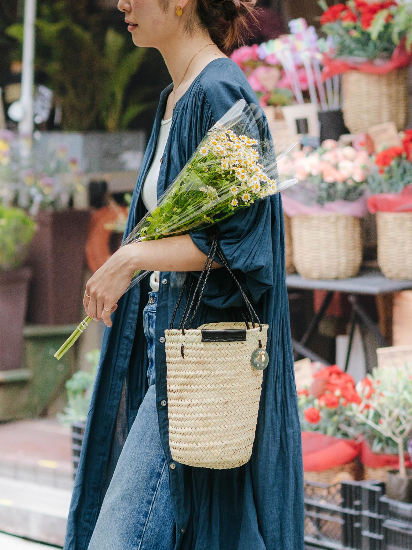 warang wayan × Orné de Feuilles カゴバッグ｜バッグ｜オルネ ド