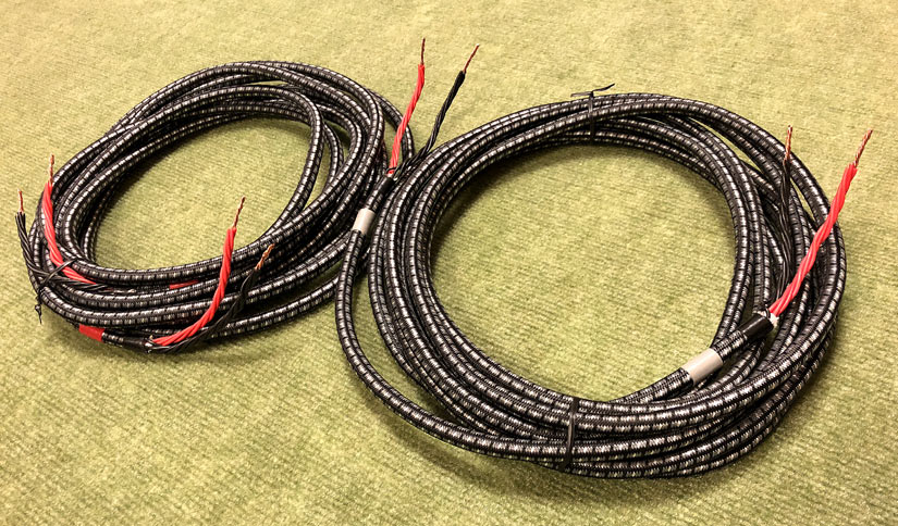 長めの良質なスピーカーケーブルの中古品が入荷しました。