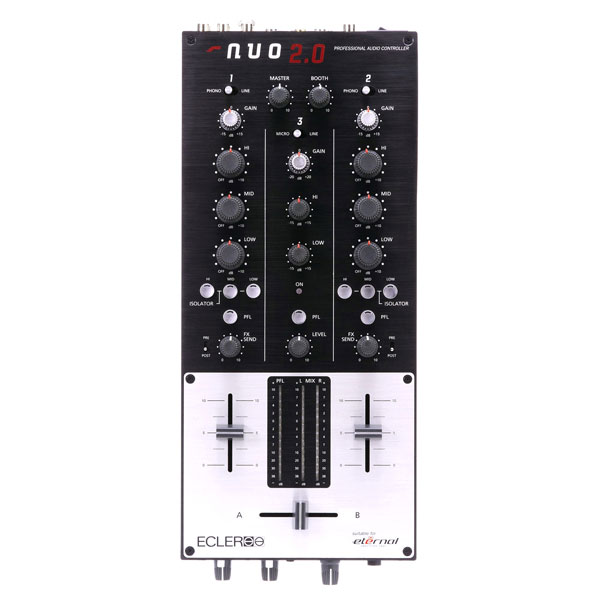 ECLER NUO 3 高音質 DJミキサー プリアンプ エクラー ヌオ ECLER NUO 3