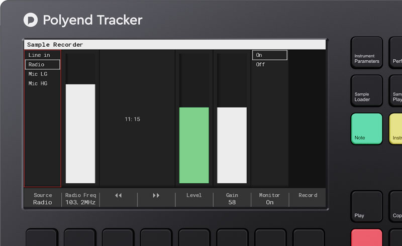 Polyend Trackerのご紹介。