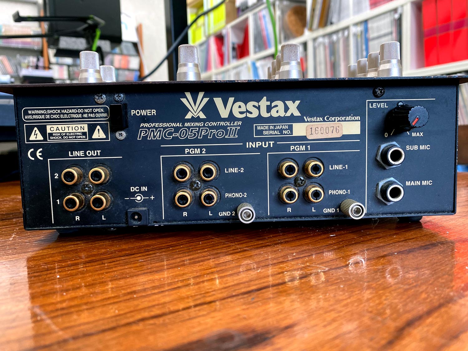 ジャンク品】Vestax/DJミキサー/PMC-05Pro3 -DJ機材アナログレコード
