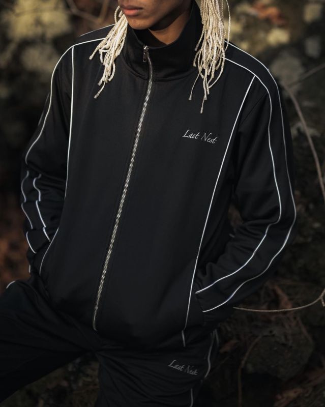 LAST NEST / embroidered track jacket - OTHELLO KUMAMOTO