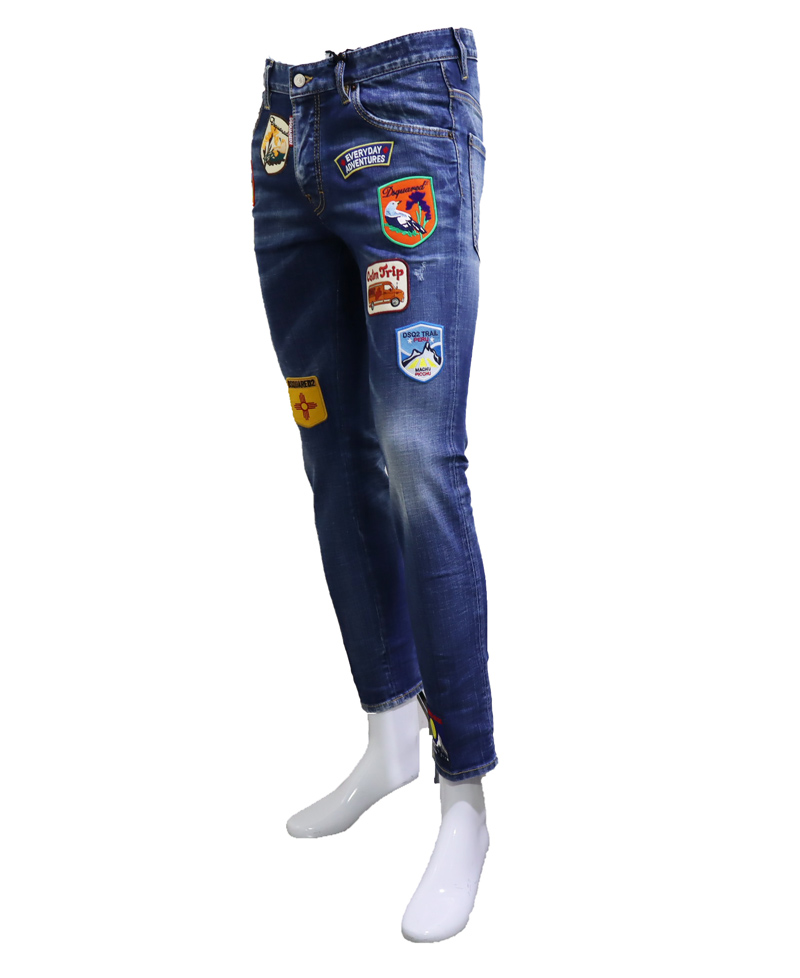 ディースクエアード デニム ワッペン SKATER JEAN | アウトレット