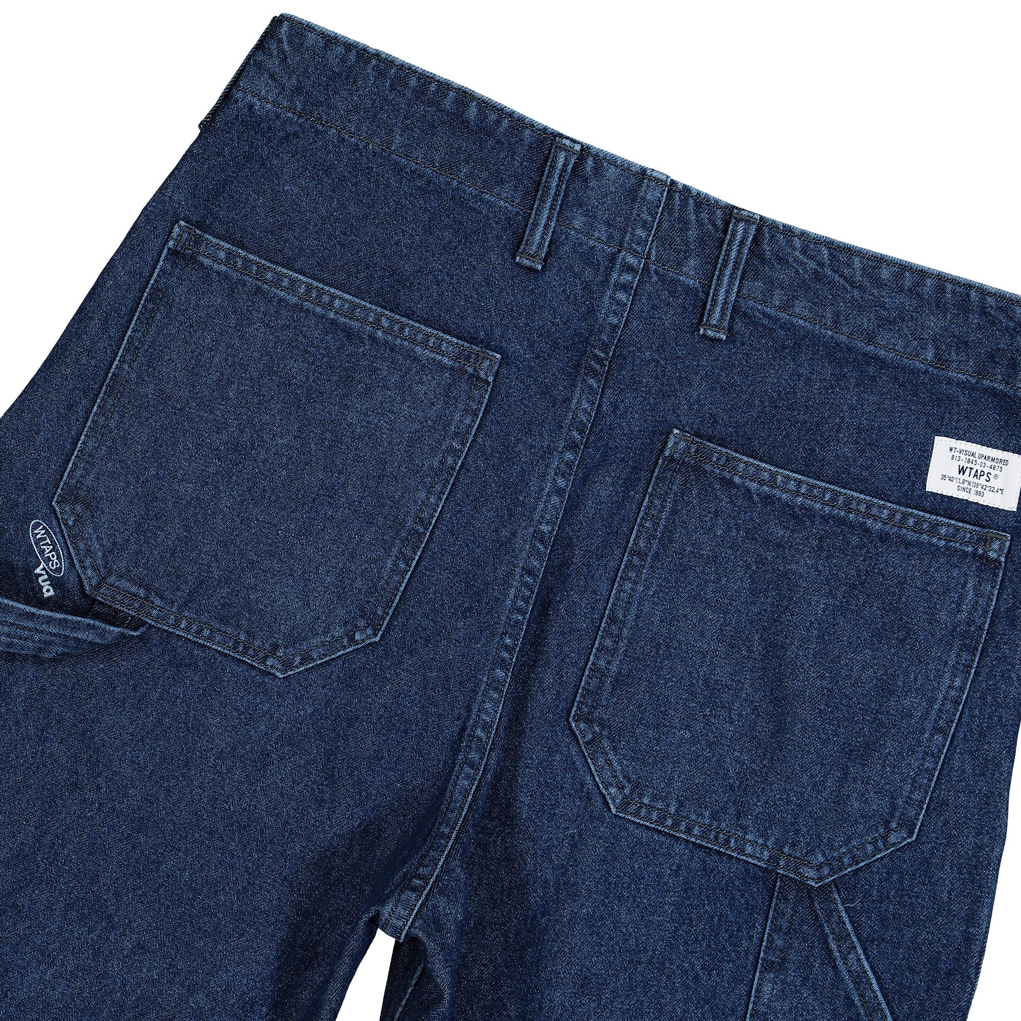 WTAPS ARMSTG2501 / Trousers / Cotton. Denim 252WVDT-PTM04 / Indigo
