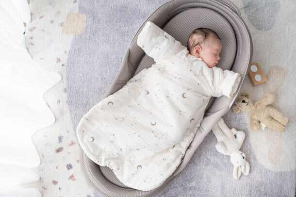 neomamaism 折りたたみ式 ベッドインベッド ダークグレー ベッドイン