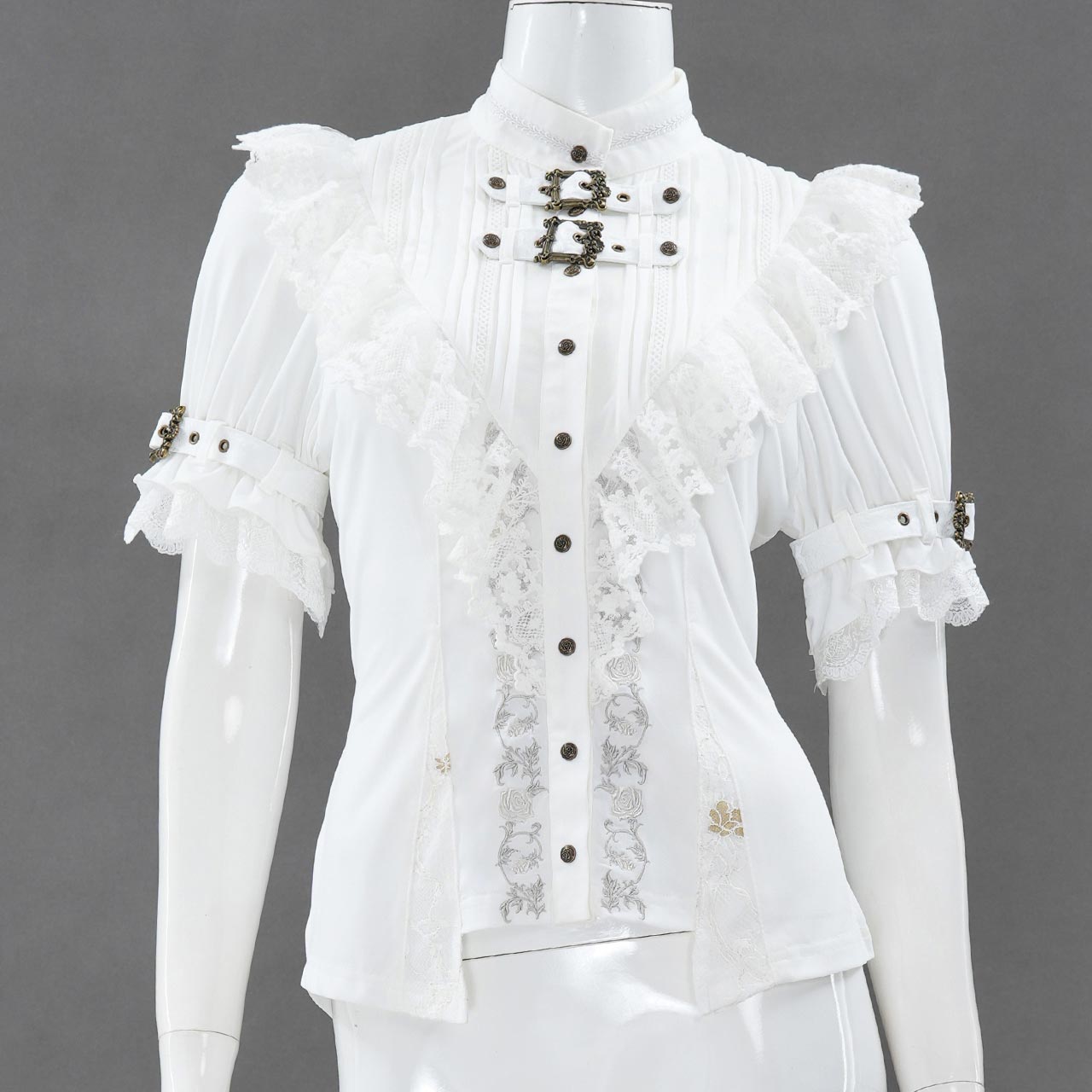 OZZON JAPAN / Larme d'Alice バックル2WAYブラウス