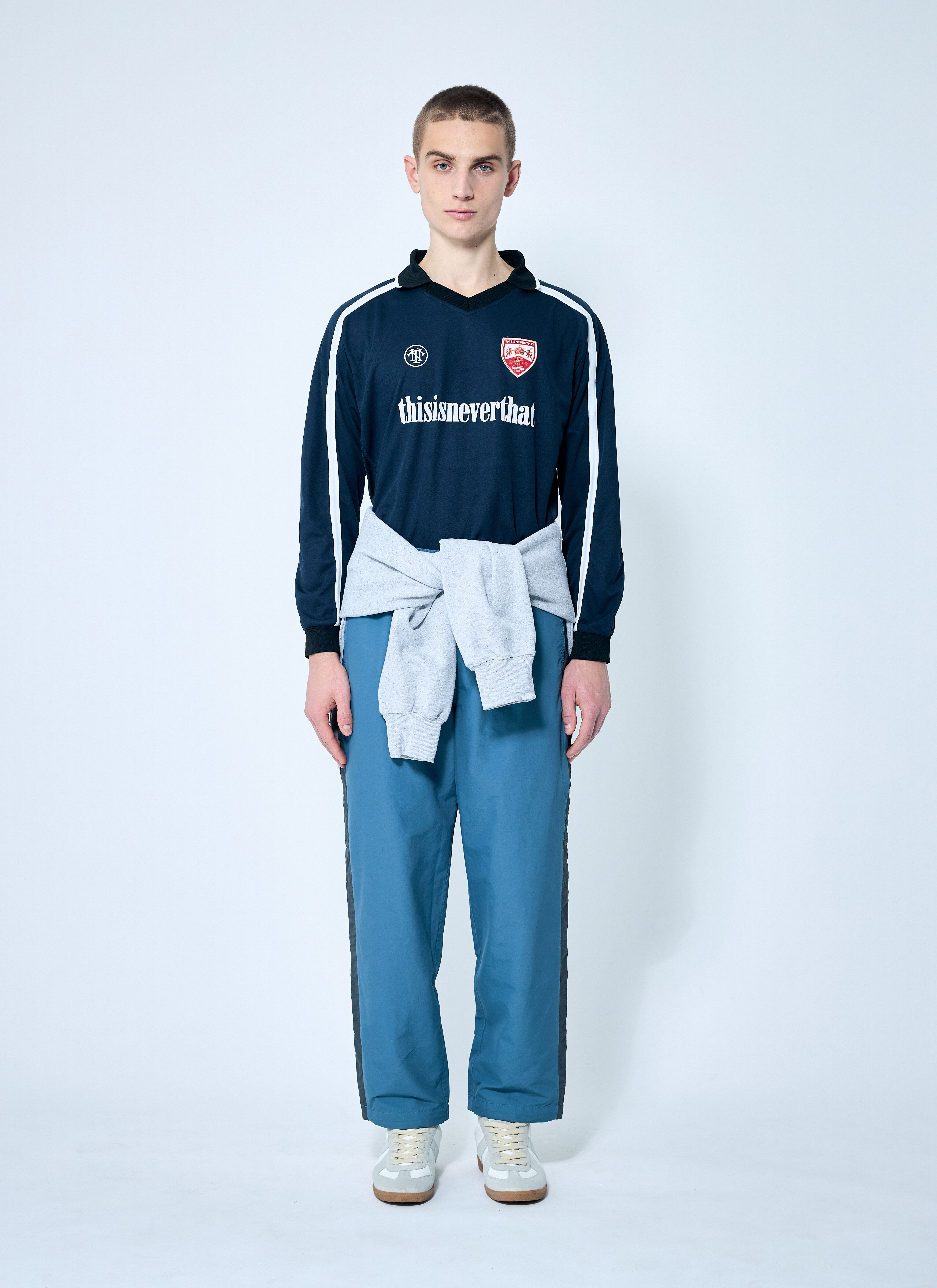 thisisneverthat® Men's' Soccer Jersey Top in Navy | LN-CC®