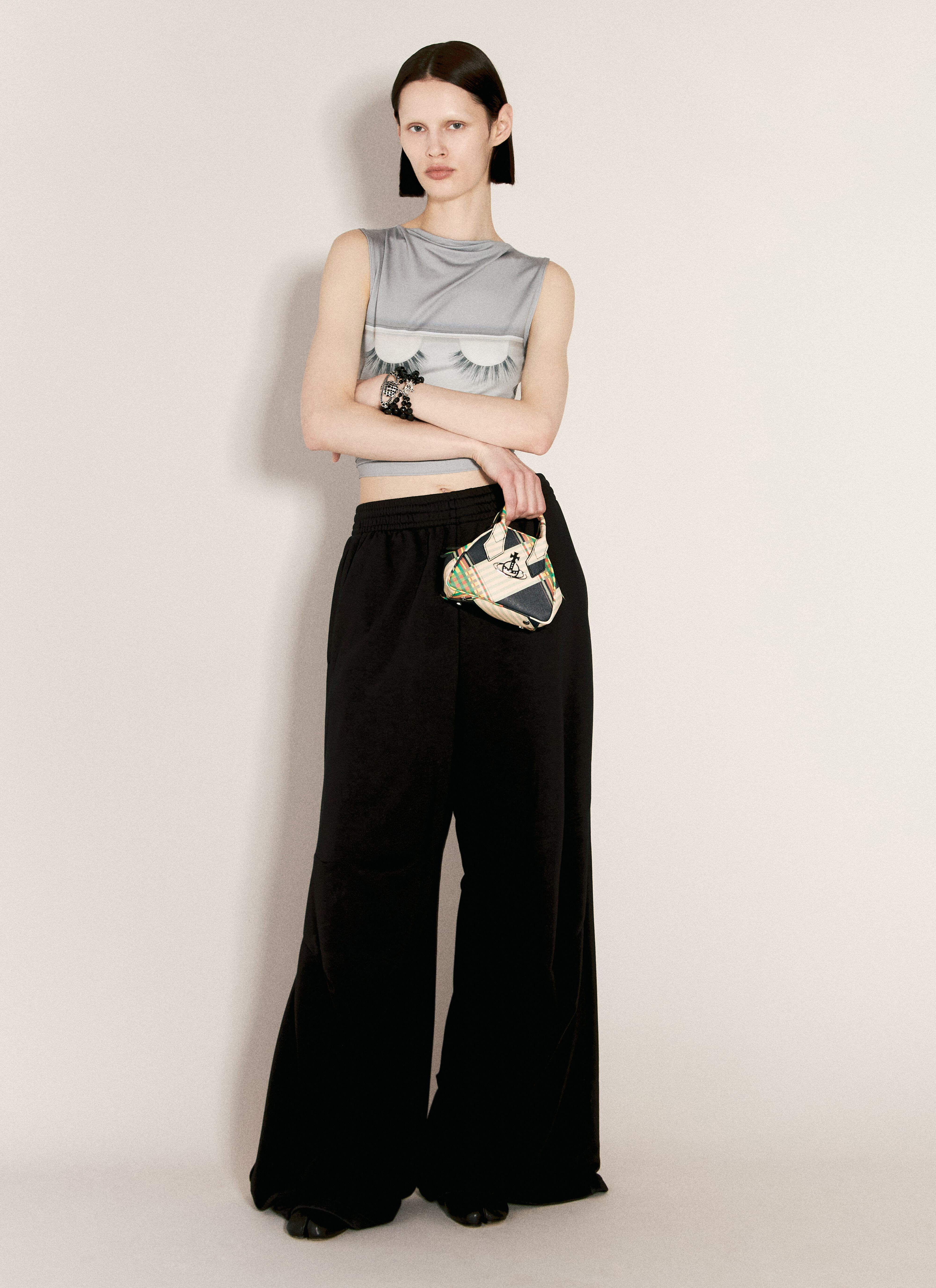 Vivienne Westwood Women's' Saffiano Mini Yasmine Handbag in