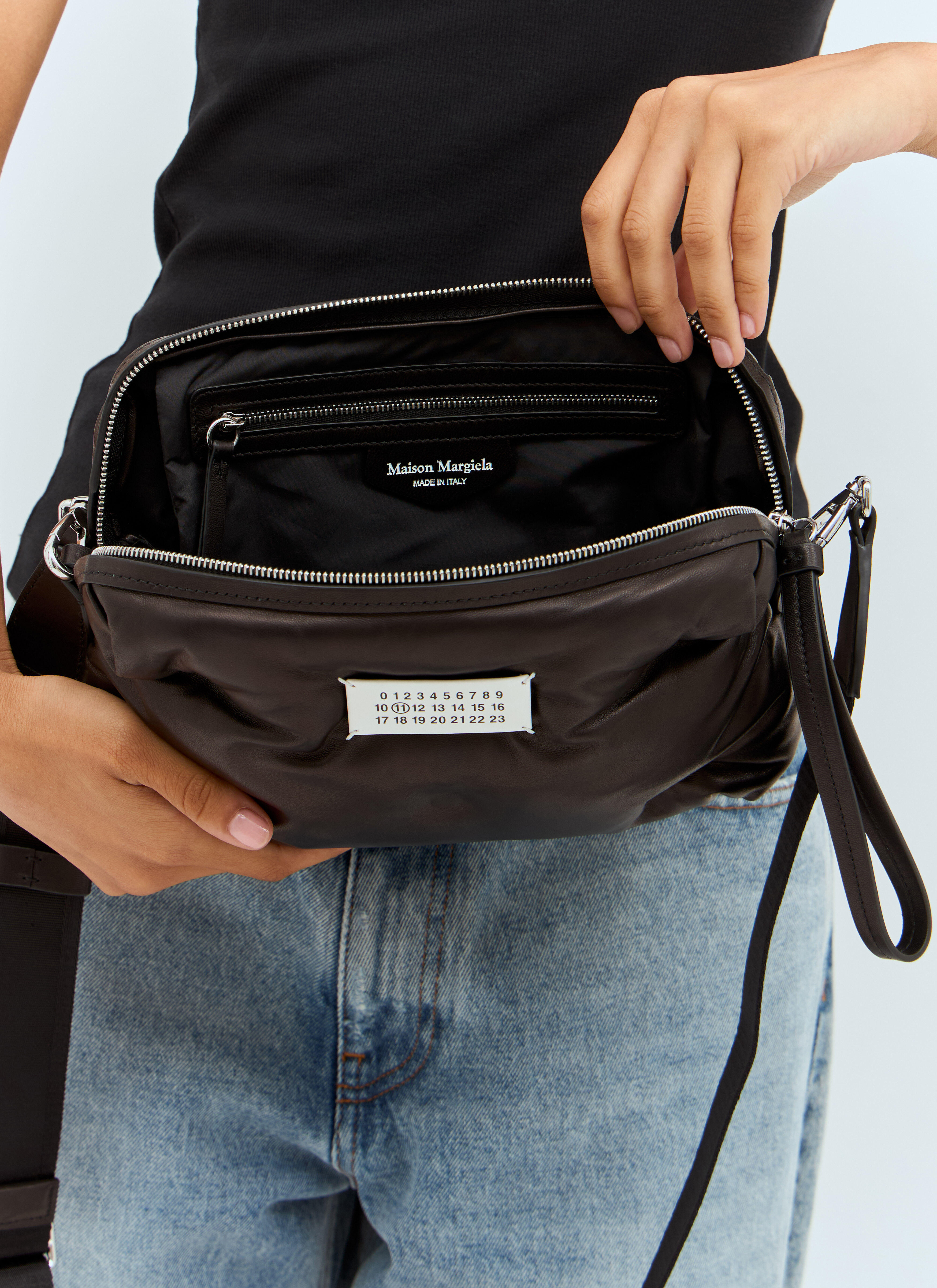 Maison Margiela レディース グラムスラム カメラバッグ の ブラック