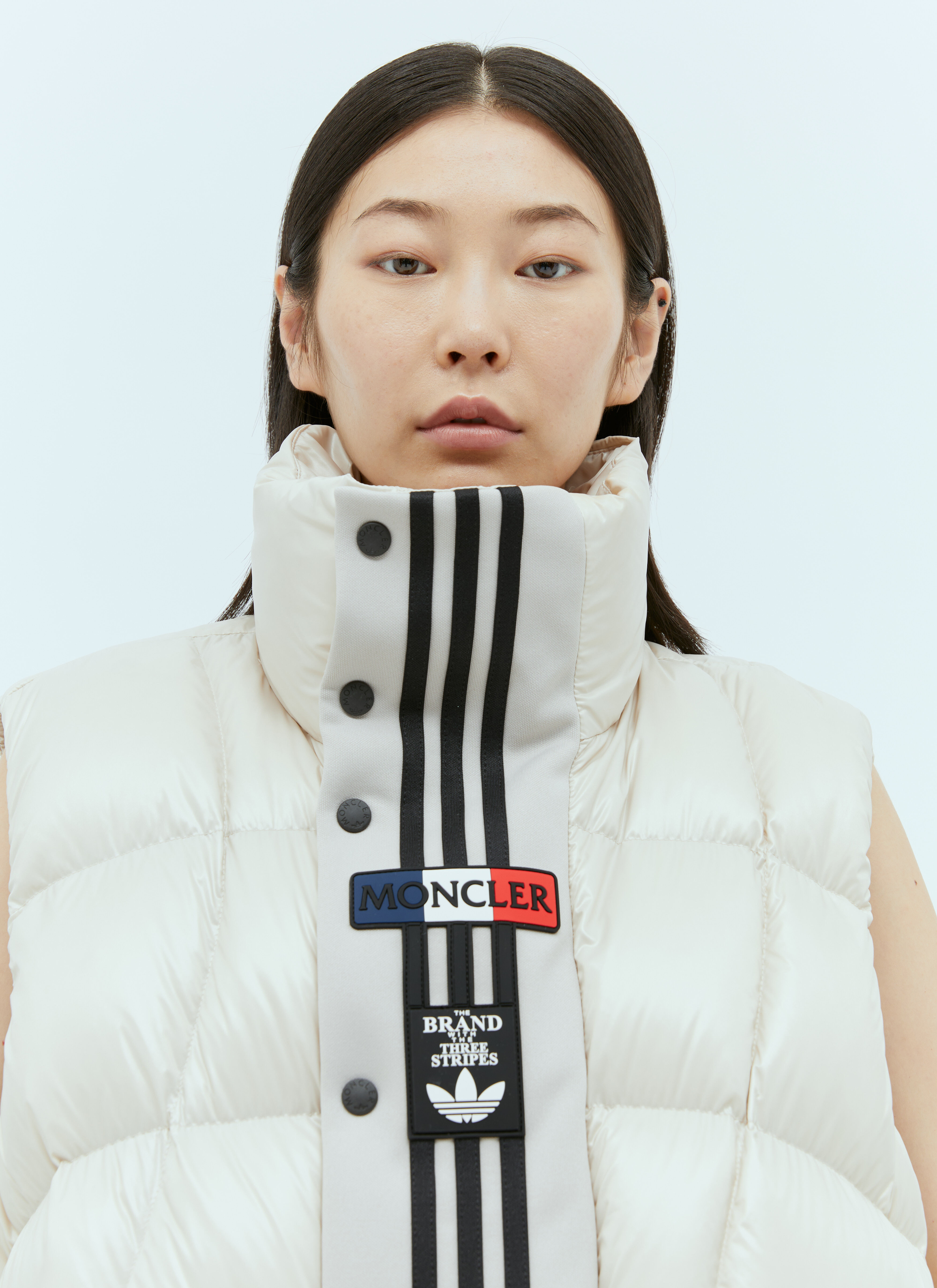 Moncler x adidas Originals レディース ボゾンダウンベスト の