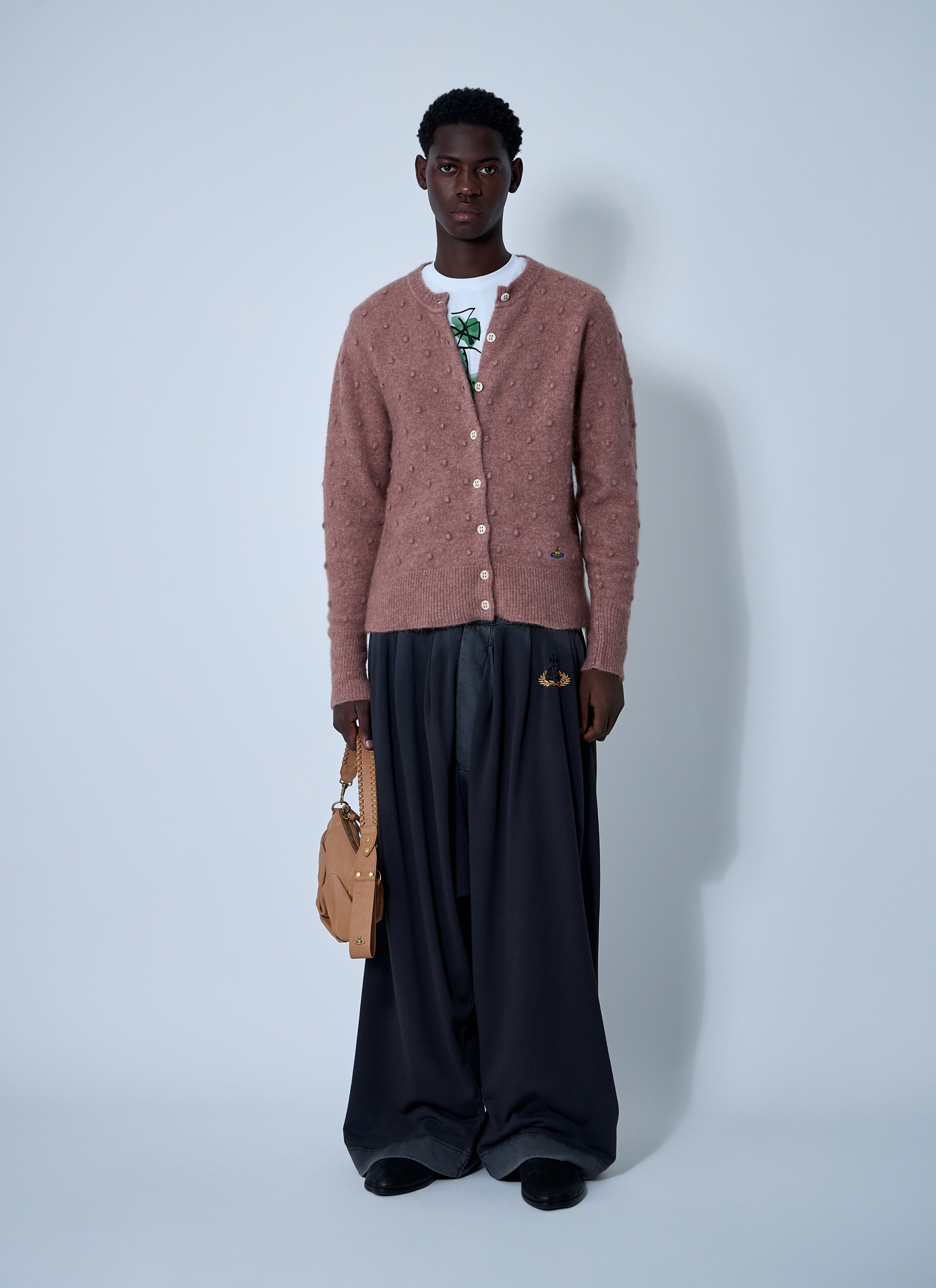 Vivienne Westwood Men's' Ruby Cardigan in Pink | LN-CC®