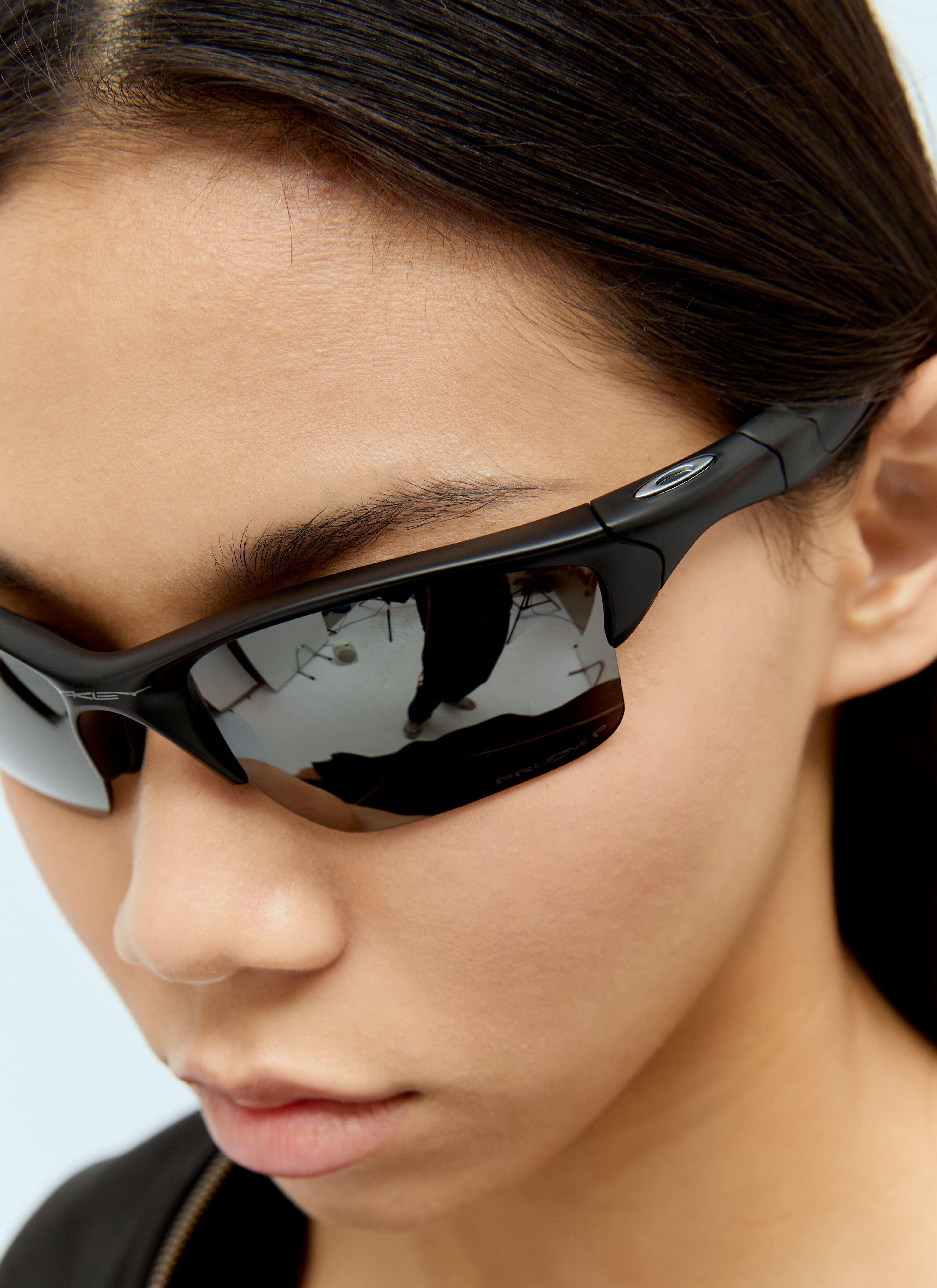 Oakley レディース ハーフジャケット 2.0 XL サングラス の ブラック