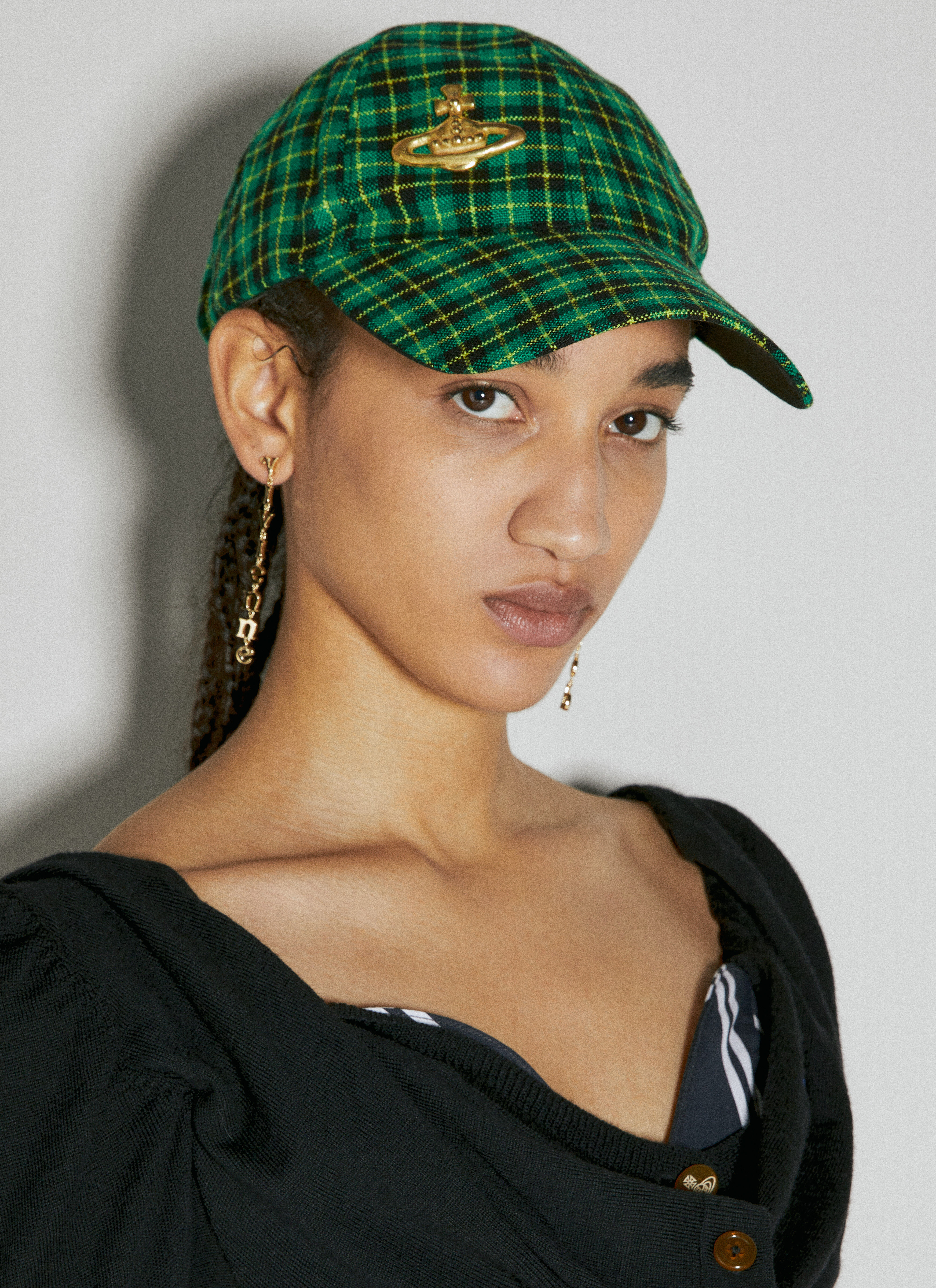 Vivienne Westwood Women's' Hank Baseball Cap in Green | LN-CC®