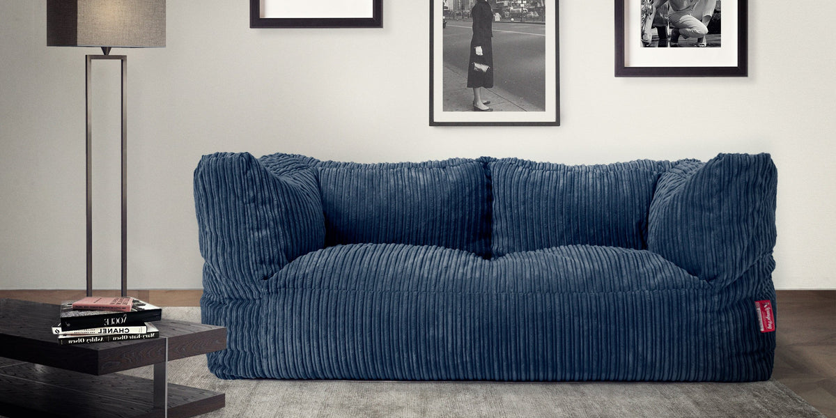 LoungePug 2人掛けアルバートソファビーズクッション|ビーズクッション