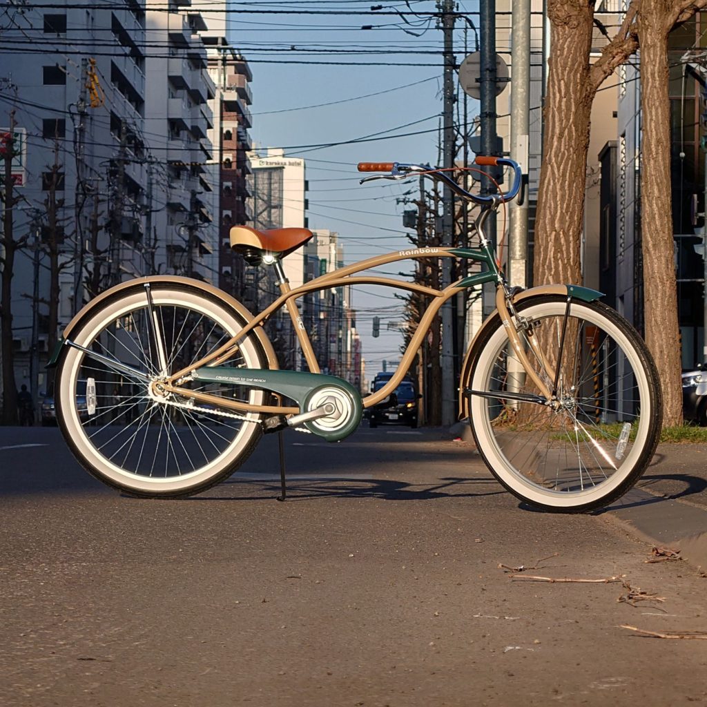 Rainbow ビーチクルーザー おしゃれ かわいい 自転車 札幌 – LOV