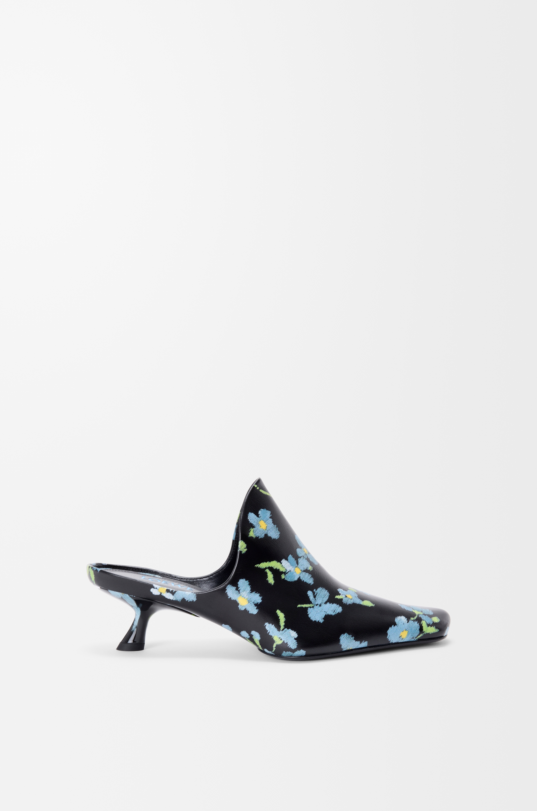 エミリー ミュール（プリントラム） ブラック - LOEWE Japan official