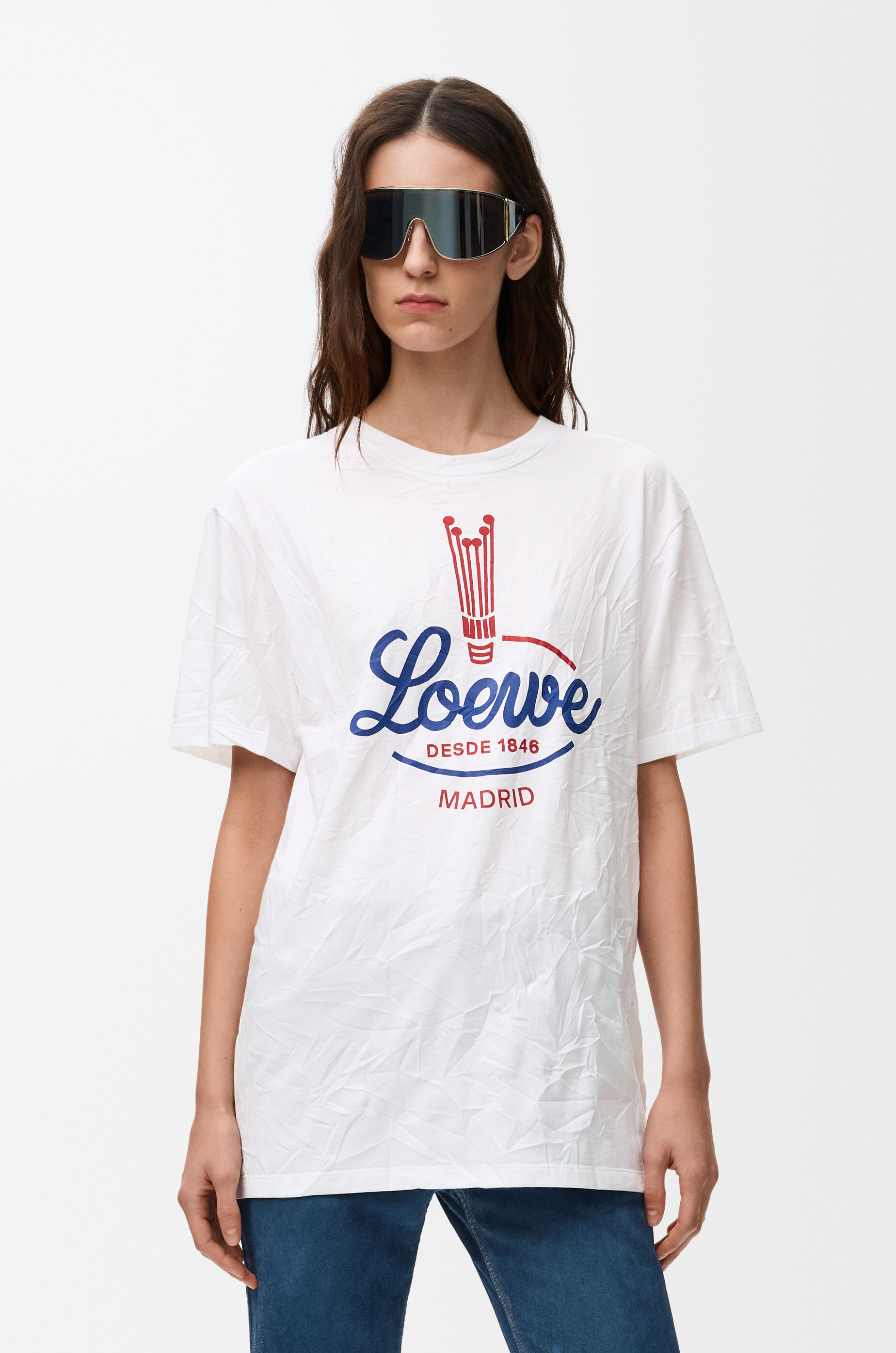 Tシャツ（コットンブレンド） ホワイト - LOEWE Japan official website