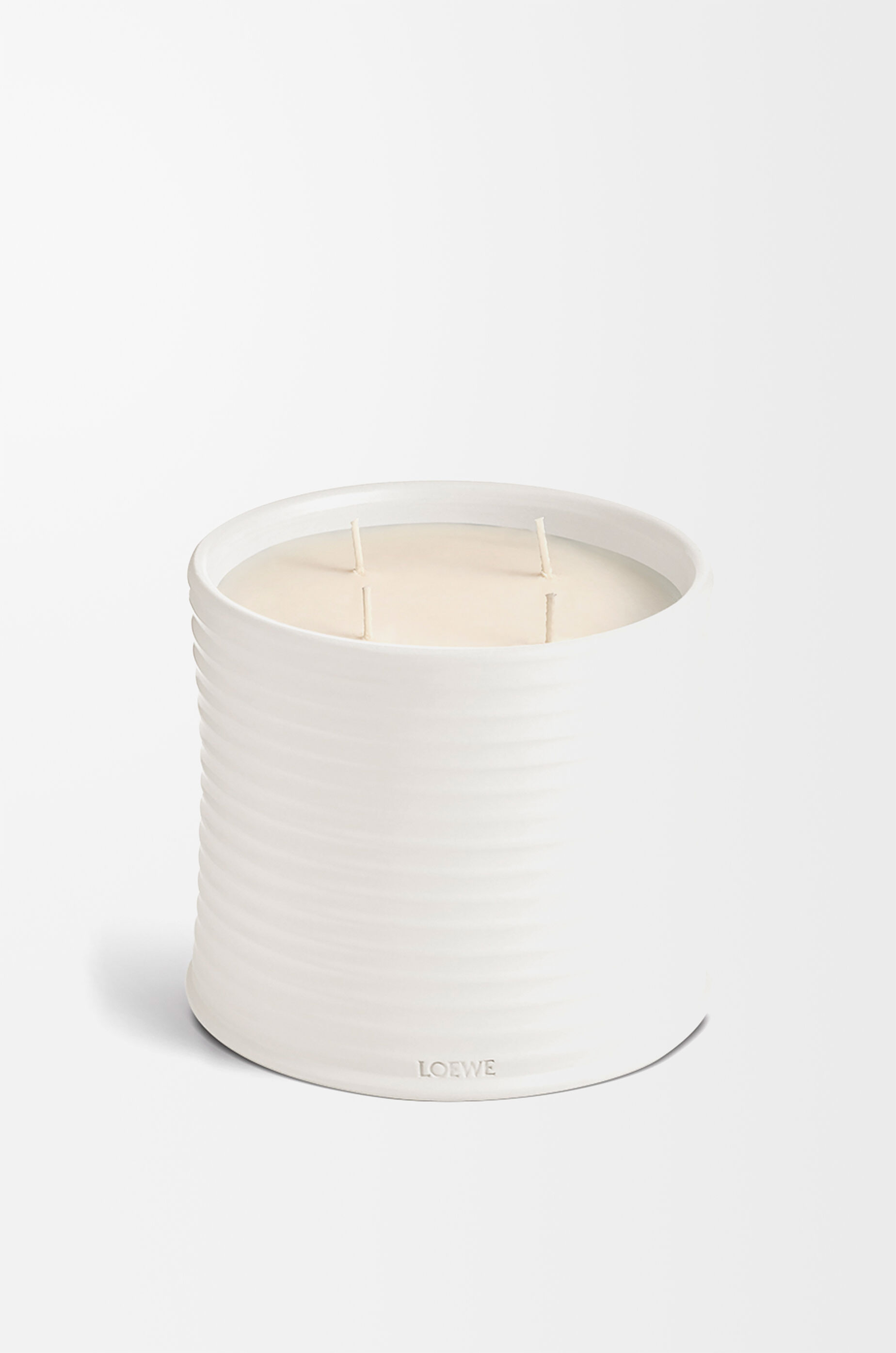 Small Oregano candle White - LOEWE USA Official Website