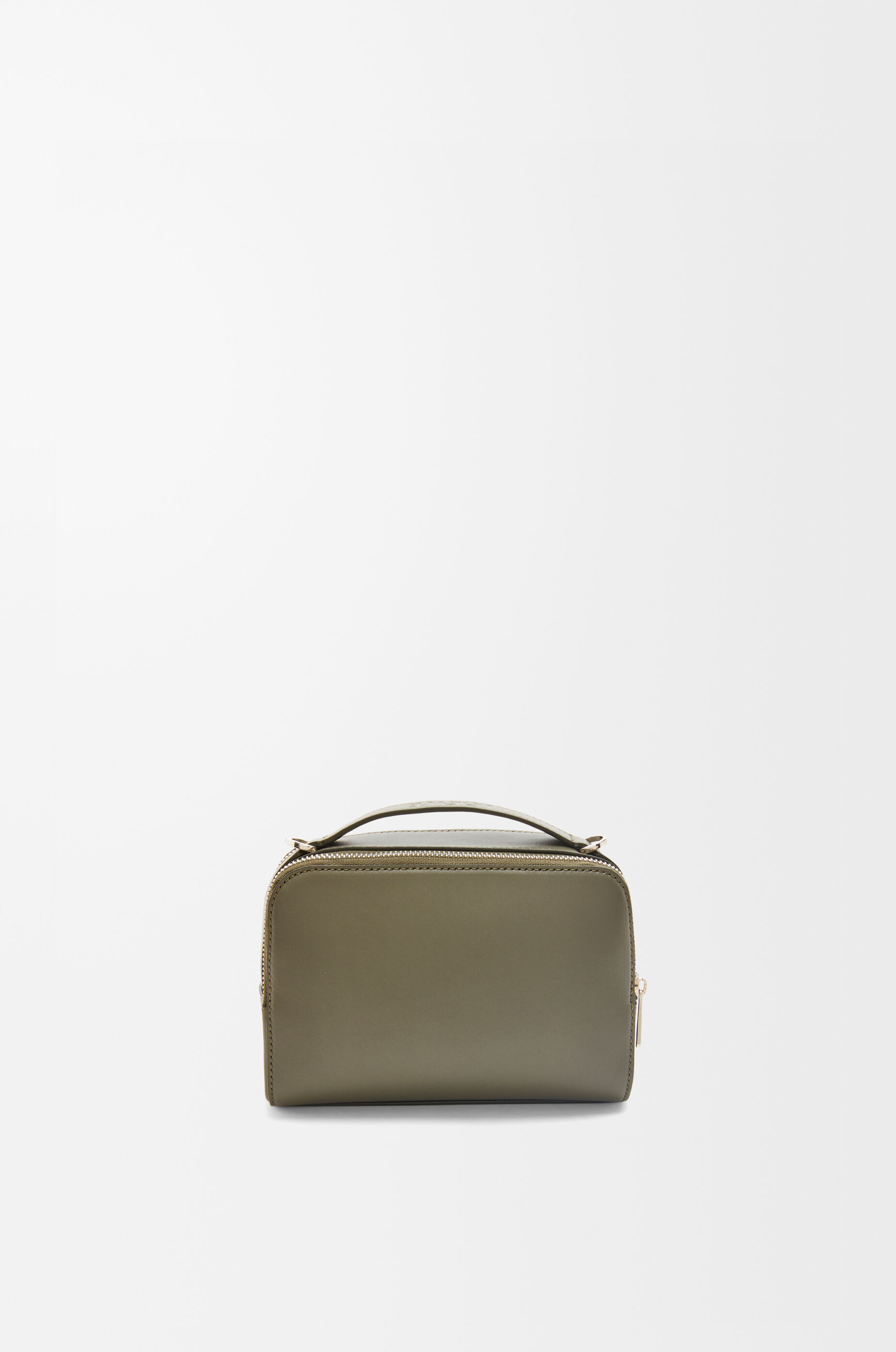 クロスボディ カメラバッグ ミニ（サテンカーフ） グリーン - LOEWE